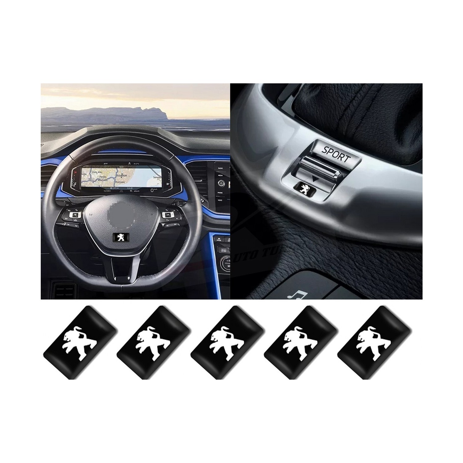 Custodia In TPU Per Chiave Auto Peugeot E Citroen, 3 Tasti, Colore Verde, Protezione Antigraffio, Con Portachiavi