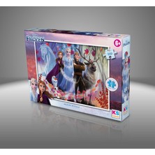 KS Games Disney Frozen Elsa ve Anna lisanslı Kutulu 100'PARÇA Puzzle/yapboz