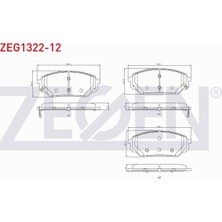 Otoco Hyundaı IX55 3.0 Crdı 2010- Ön Fren Balatası Ikazlı 58101-3JA01