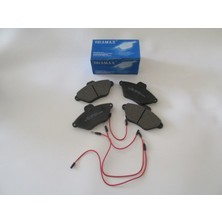 Otoco Cıtroen Xantıa- 93/98 Ön Fren Balatası (4 Kablolu) (DISK)(130,8X68,8X15,3)(BRAMAX) 4252.93
