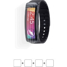 Wrapsol Samsung Gear Fit Akıllı Saat Ekran Koruyucu Poliüretan Film
