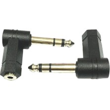 Gazechimp 3.5mm 1/8 "fe Ila 6.35MM 1/4" Adaptör (Yurt Dışından)