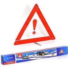 Aksell Reflektör Üçgen Ayaklı Ünlemli