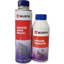Würth Radyatör Sızıntı Önleyici + Temizleyici 250ML + 300ML