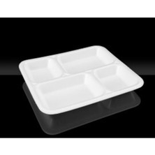 Mezpack Ambalaj 4 Göz Köpük Tabldot 100'lü