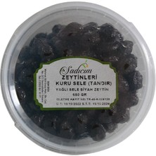 Sadıcım Kuru Sele (Tuzsuz) Siyah Zeytin Tandır 650 gr