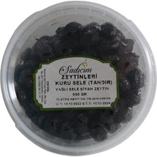 Sadıcım Kuru Sele (Tuzsuz) Siyah Zeytin Tandır 650 gr