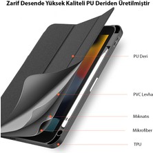 Dux Ducis iPad 10.2 2022 Kılıf Domo Series Kalem Bölmeli Mıknatıslı Standlı Kapaklı Kılıf