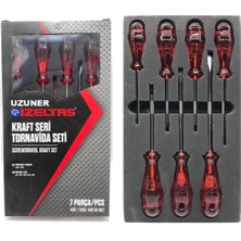 Izeltaş Tornavida Seti Kraft Seri 7 Parça