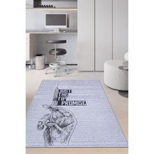 Homshtag Söz Acımayacak Dokuma Tabanlı Yıkanabilir Kaymaz Doktor Halısı