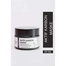 NaturaMisse Aktif Karbon Siyah Nokta Temizleyici Maske 50 Ml Aydınlatıcı ve Arındırıcı Yüz Maskesi