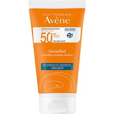 Avene Fluide Spf 50+ Normal Karma ve Hassas Ciltler Için Güneş Koruyucu Krem (50 Ml)