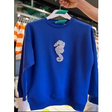 MZR Collection Denizatı Işlemeli Sweatshirt