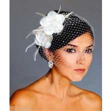 Bbays New Trend Vualet,gelin Kep,nikah Şapkası Gelin Saç Akseusar Nikah Peçesi,çiçekli