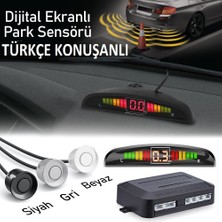 Drs Tuning Araç Park Sensörü Dijital Ekranlı Türkçe Konuşanlı Park Sensörü