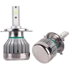 Space LED Far Ampulü H27 3500LMX2 30W Buz Mavi 12V / LAAM708