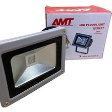 AMT Projektör 10 Watt Mavi Işık Dış Mekan Amt LED Flood Lıght