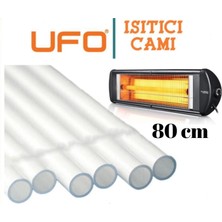 Polat 80 cm Infrared Ufo Isıtıcı 23MM Soba Camı