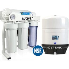 Aqua Bella Günde 1100 Lt Arıtma Kapasiteli 40 Lt Tank Hediye 300 Gpd Direk Akışlı Su Arıtma Cihazı