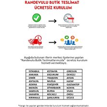 ModaLife 6 Adet Rattan Beyaz Sandalye - Bahçe&balkon&teras  Sandalye