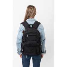 Saria Moda Klinkır Su Geçirmez  Okul- Sırt Çantası