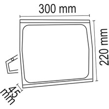Forlife FL-4300 100W 6500K Beyaz Tablet LED Projektör. ( Driverlı Tam Watt )
