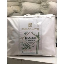 Polo Life %60 Bambu %40 Fiber Dolgulu Çift Kişilik Bamboo Yorgan (195X215)