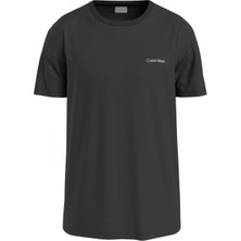 Calvin Klein Bisiklet Yaka Siyah Erkek T-Shirt K10K109894BEH