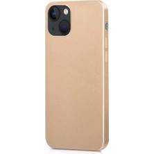 Piyasa Sepeti Apple iPhone 14 Plus (6.7'') Premium Silikon Kılıf Gold