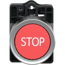 Schneider Electric XA2EA4342  Işaretli Yaylı Buton Ø 22 - Yay Dönüşlü - 1nk