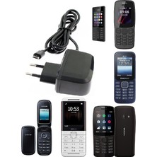 Jaxel Tuşlu Telefonlara Uyumlu Micro USB Luna Global Şarj Aleti B310/B350/1270/NK210/NK116/NK106