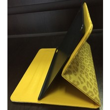 İksir Apple iPad 2 Leopar Desen Lüx Tablet Kılıfı