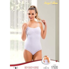 Liza 17500 Korseli Bayan Çıtçıtlı Body