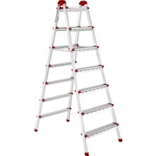 Ayyıldız Hkm Ticaret Ayyıldız 7+7 Basamak Çift Çıkışlı Profil Merdiven