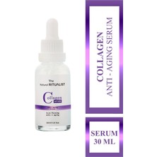 The Natural Ritualist 3'lü Cilt Bakım Serum Seti Hyaluronic Acid + C Vitamini + Collagen Serum