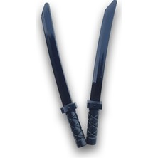 LEGO  Parçalar - Minifigürler Için 2’li Siyah Katana Seti