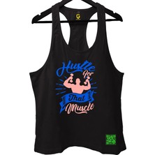 Top Glory Hustle Fitness Gym Tank Top Sporcu Atleti