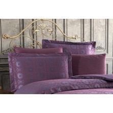 Finezza Jardin Bambu Jakar Kumaş Bordo Ikili Oksford 60X80CM Yastık Kılıfı -1352