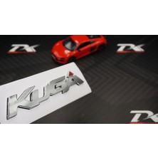 DK Tuning Kuga Bagaj 3m 3D Krom Abs Yazı Logo Amblem