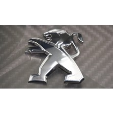 DK Tuning Peugeot Lion Aslan Krom Abs Tırnaklı 3D Bagaj Logo Amblem