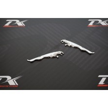 DK Tuning Jaguar Çamurluk Yanı 3m 3D Krom Metal Logo Amblem