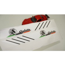 DK Tuning Alfa Romeo Guiletta Yan Aynalar Selefon Kaplama Sticker Seti