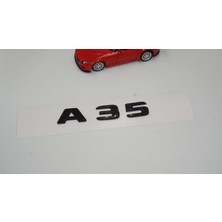 DK Tuning A 35 Bagaj Parlak Siyah Abs 3m 3D Yazı Logo
