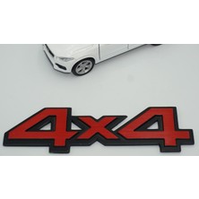 DK Tuning 4x4 Arazi Suv Pickup Bagaj Krom Metal 3m 3D Yazı Logo Amblem