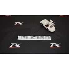 DK Tuning SLC180 Bagaj Krom Metal 3m 3D Yazı Logo