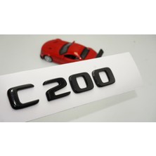 DK Tuning C 200 Bagaj Parlak Siyah Abs 3m 3D Yazı Logo