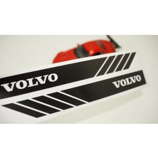 DK Tuning Volvo Yan Aynalar Selefon Kaplama Sticker Seti