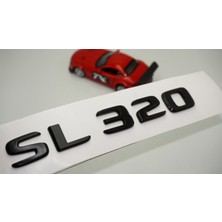 DK Tuning Sl 320 Bagaj Parlak Siyah Abs 3m 3D Yazı Logo