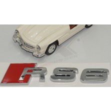 DK Tuning Audi Rs6 Bagaj Krom Abs 3m 3D Yazı Logo Amblem Orjinal Ürün