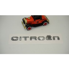 DK Tuning Citroen C4 C5 B7 Nemo Berlingo Bagaj Krom Abs 3m 3D Yazı Logo Amblem
